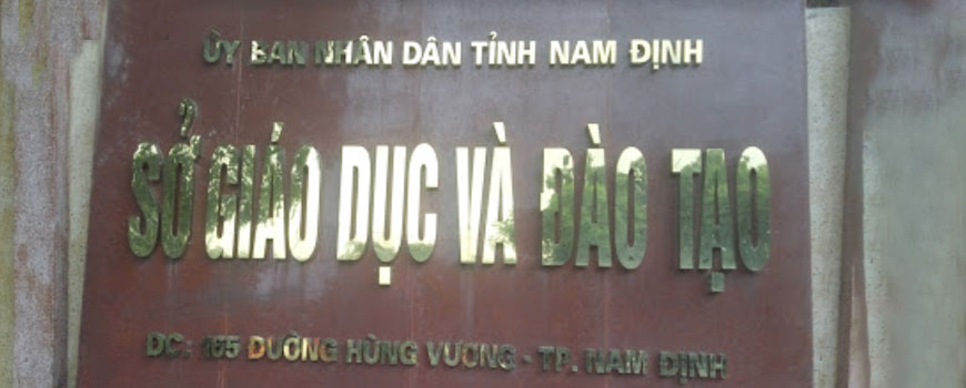 Sở Giáo Dục Và Đào Tạo Nam Định