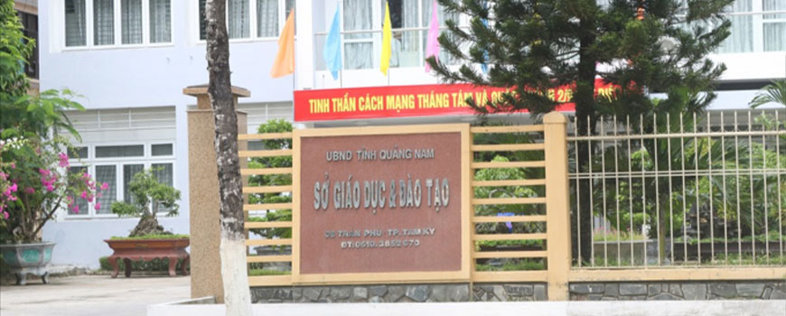  Sở Giáo Dục Và Đào Tạo Quảng Nam